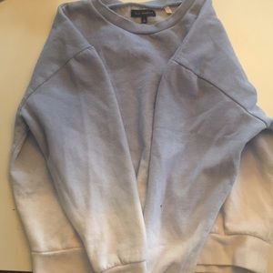 Blue ombré sweatshirt